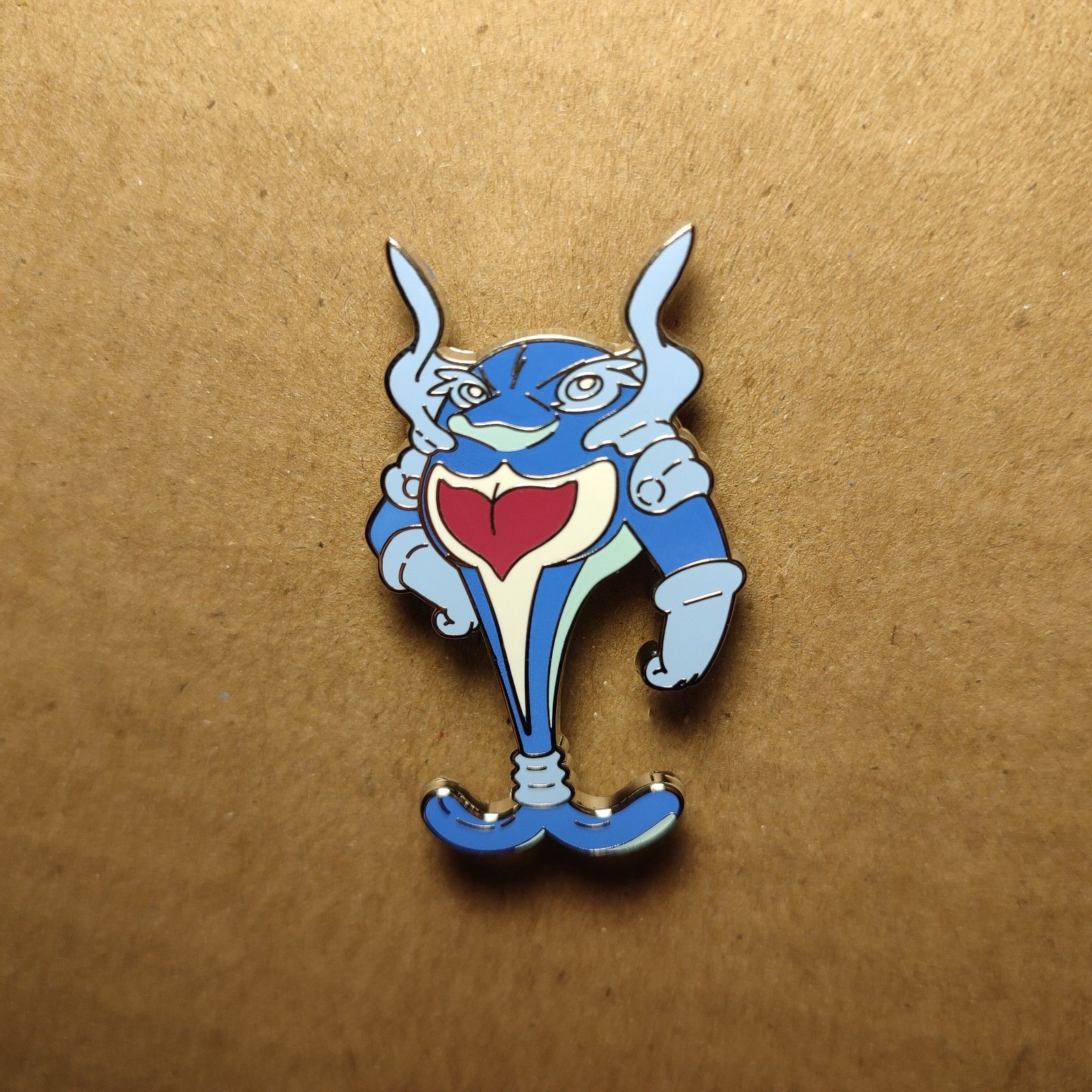 Pokemon Tcg Palafin Hero Form Enamel Pin Official Nintendo Lapel Badge Figure